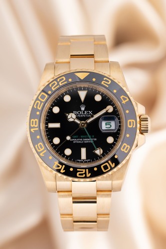 Rolex gmt master - master, oro