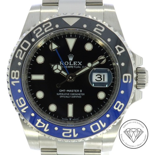 Rolex gmt master batman - gmt-master, ii