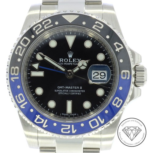 Rolex gmt master batman - rolex,